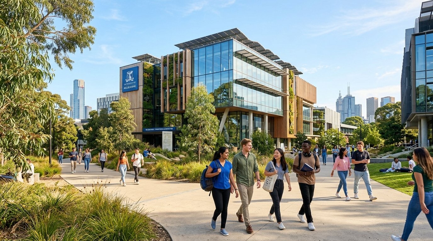 Students on campus